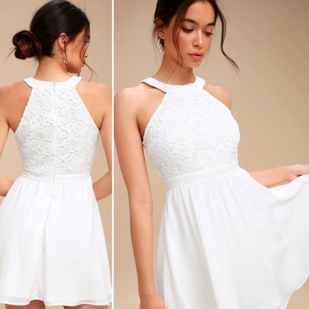 White lulu’s dress